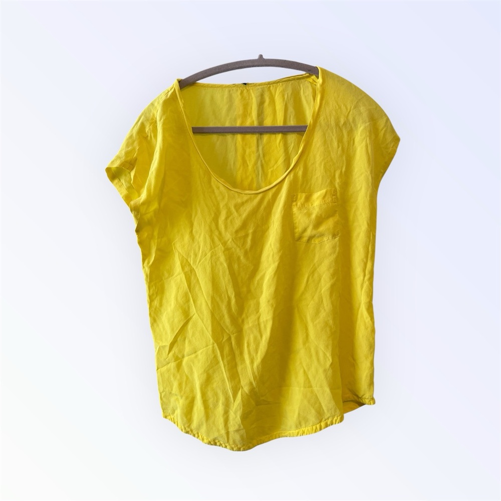 Club Monaco Sunny Yellow Blouse